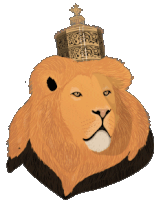 Gif animé lion roi